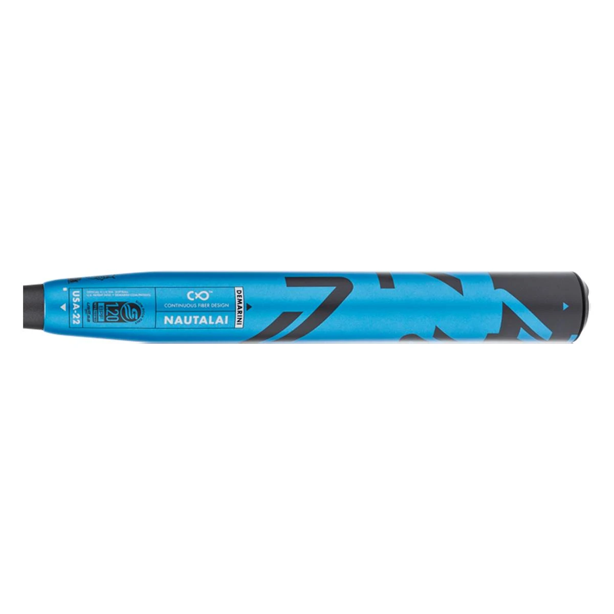 Cheap ❤️ 2022 DeMarini Nautalai USA 13" Midload USSSA 240 Slow Pitch Softball Bat: WTDXUSA22 Blue, Grey, White ⭐ 5 Cheap ❤️ 2022 DeMarini Nautalai USA 13" Midload USSSA 240 Slow Pitch Softball Bat: WTDXUSA22 Blue, Grey, White ⭐ - Image 3