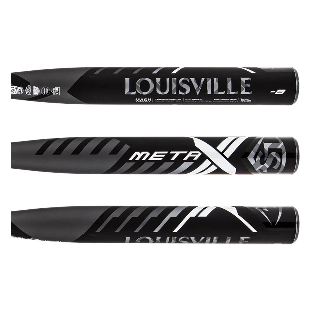 Flash Sale π 2022 Louisville Slugger Meta -8 Fastpitch Softball Bat: WBL2496010 Black, Grey, White β 4 Flash Sale π 2022 Louisville Slugger Meta -8 Fastpitch Softball Bat: WBL2496010 Black, Grey, White β - Image 2