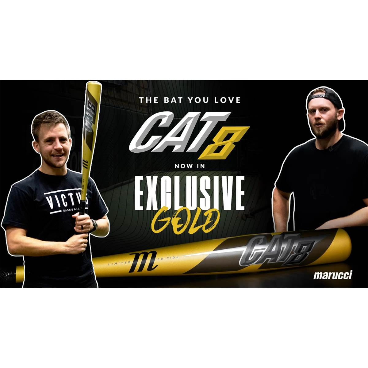 Discount ❤️ Marucci CAT8 -5 USSSA Baseball Bat: MSBC85GB Gold ✔️ 3 Discount ❤️ Marucci CAT8 -5 USSSA Baseball Bat: MSBC85GB Gold ✔️