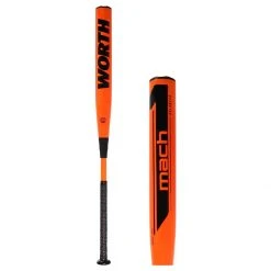Top 10 🤩 Worth Mach 1 Boss 302 13.5" Balanced USA Slow Pitch Softball Bat: WM21BA Black, Orange ⌛