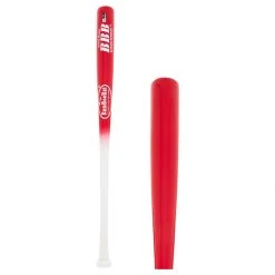 Flash Sale 🧨 BamBooBat Bamboo Wood Youth Baseball Bat: YHWBR100D White, Red ❤️