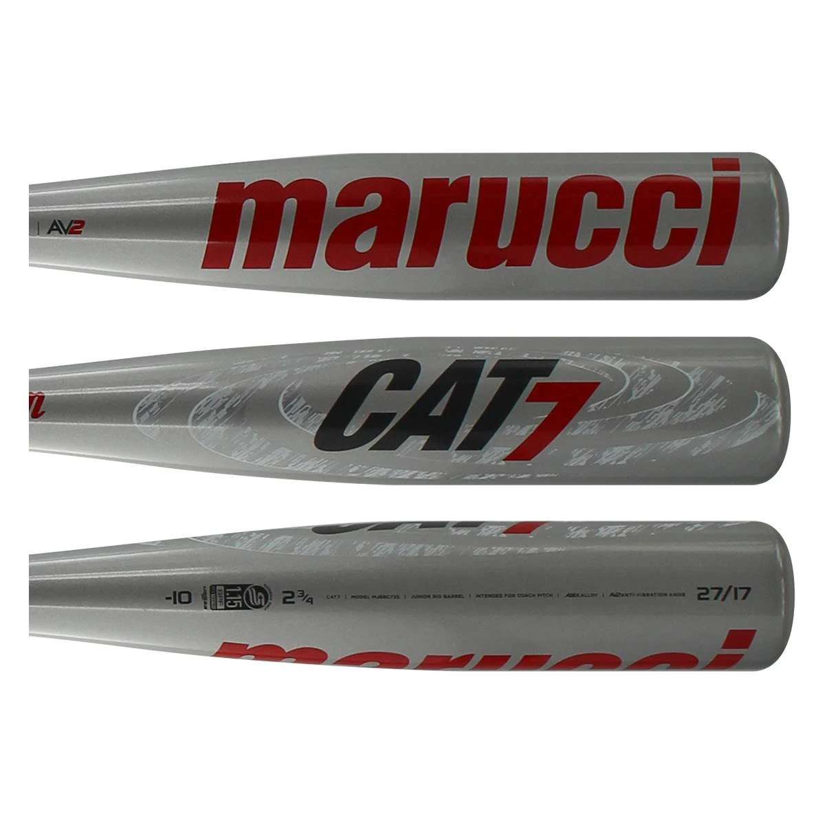 Wholesale π Marucci CAT7 Silver -10 Junior Big Barrel Baseball Bat: MJBBC72S Silver β¨ 5 Wholesale π Marucci CAT7 Silver -10 Junior Big Barrel Baseball Bat: MJBBC72S Silver β¨ - Image 3