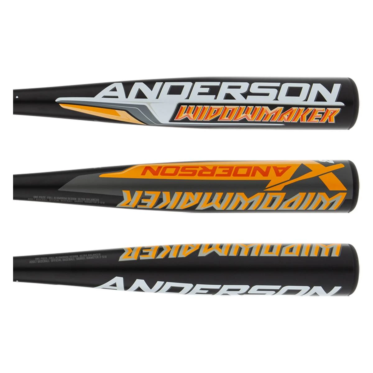 Cheapest ⭐ 2022 Anderson Widowmaker BBCOR Baseball Bat: ABWM22 Black, Orange, White ✨ 4 Cheapest ⭐ 2022 Anderson Widowmaker BBCOR Baseball Bat: ABWM22 Black, Orange, White ✨ - Image 2