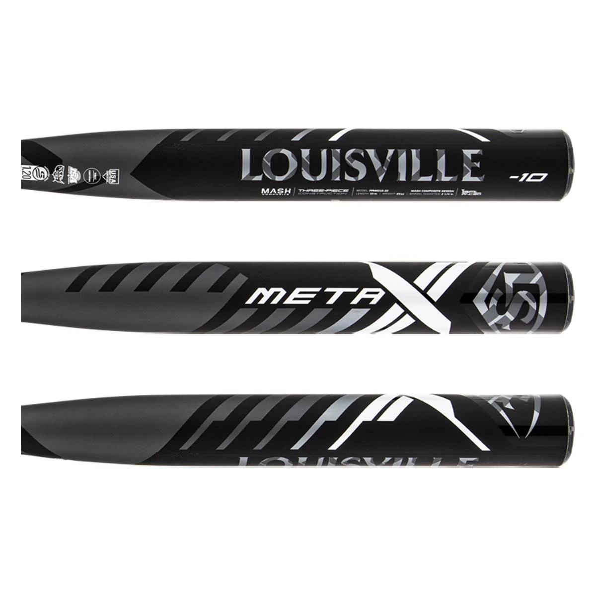 Brand new βοΈ 2022 Louisville Slugger Meta -10 Fastpitch Softball Bat: WBL2492010 Black, Grey, White π 4 Brand new βοΈ 2022 Louisville Slugger Meta -10 Fastpitch Softball Bat: WBL2492010 Black, Grey, White π - Image 2