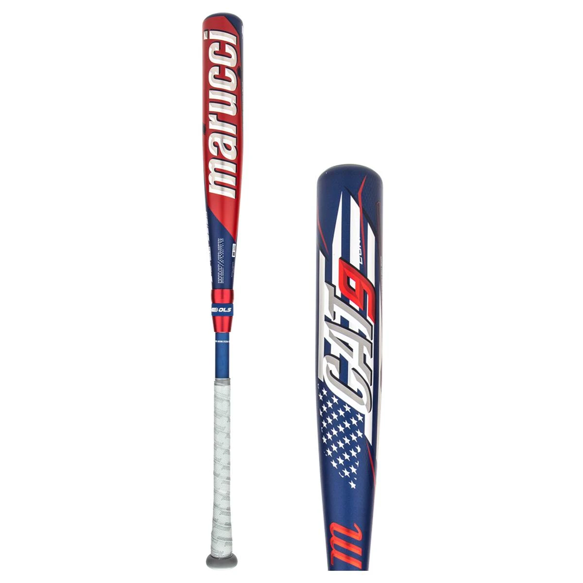 Brand new 🔔 Marucci CAT9 Connect Pastime BBCOR Baseball Bat: MCBCC9A Blue, Red, White ✔️ 3 Brand new 🔔 Marucci CAT9 Connect Pastime BBCOR Baseball Bat: MCBCC9A Blue, Red, White ✔️
