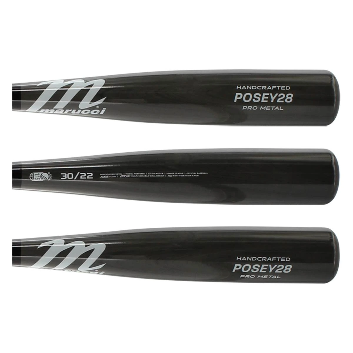 Best deal π Marucci Posey28 Pro Metal -8 USSSA Baseball Bat: MSBP288S Black β 4 Best deal π Marucci Posey28 Pro Metal -8 USSSA Baseball Bat: MSBP288S Black β - Image 2