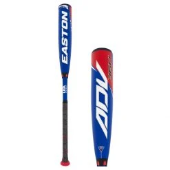 Hot Sale ⌛ Easton ADV 360 -11 USA Baseball Bat: YBB21ADV11 Blue, Red ✔️