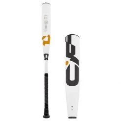 Discount 🎉 2022 DeMarini CF -5 USSSA Baseball Bat: WTDXCB522 Black, Gold, White ⭐
