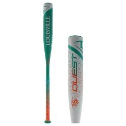 Discount 👍 Louisville Slugger Quest -12 Fastpitch Softball Bat: WTLFPQU18A12 Blue, Orange ⌛ -BaseBallBat Sales Store 297d 06 18 27808 l