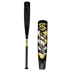 Cheap 🌟 Louisville Slugger Meta -10 USSSA Baseball Bat: WBL2467010 Black, Gold ✨