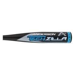 Cheapest 🎉 2022 Anderson Techzilla -5 USSSA Baseball Bat: YB22ZILLA5 Black, Blue 🔥 -BaseBallBat Sales Store 347d 08 21 2022 anderson techzilla 5 usssa baseball bat yb22zilla5 35064 3 l