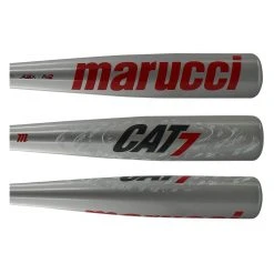 Discount ✨ Marucci CAT7 Silver -8 USSSA Baseball Bat: MSBC728S Silver 🧨 -BaseBallBat Sales Store 3900 07 20 marucci cat 7 silver 8 usssa baseball bat msbc728s 33420 3 l