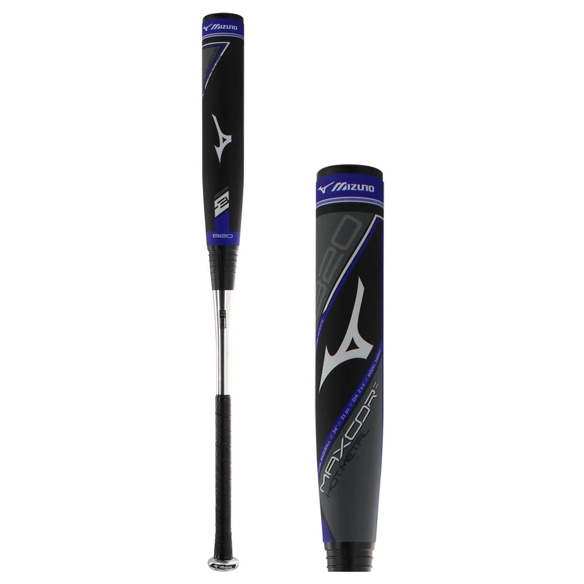 Hot Sale β Mizuno MAXCOR Hot Metal BBCOR Baseball Bat: BB20MHM Black π 10 Hot Sale β Mizuno MAXCOR Hot Metal BBCOR Baseball Bat: BB20MHM Black π - Image 8