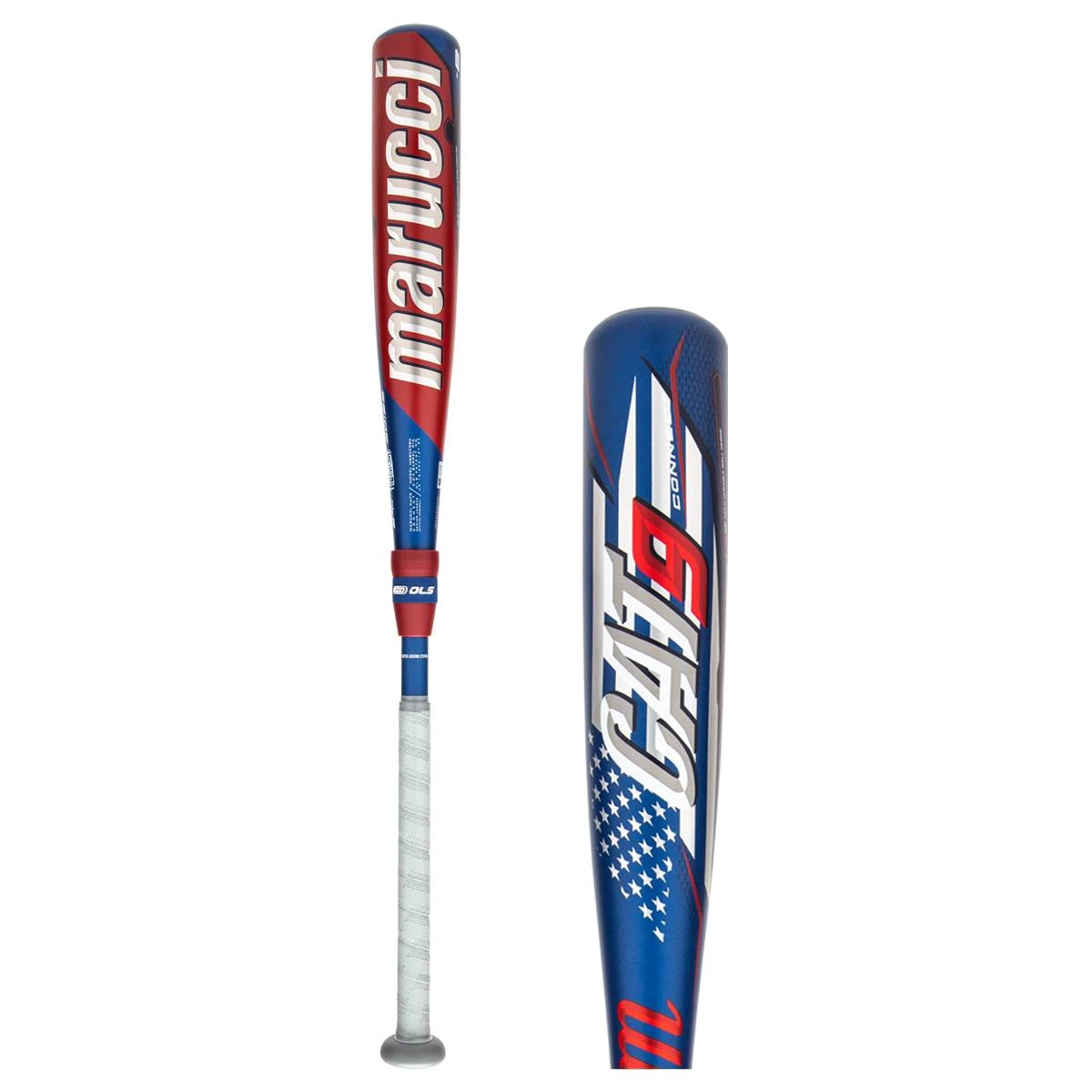 Cheap ⌛ Marucci CAT9 Connect Pastime -8 USSSA Baseball Bat: MSBCC98A Blue, Red, White ✨ 3 Cheap ⌛ Marucci CAT9 Connect Pastime -8 USSSA Baseball Bat: MSBCC98A Blue, Red, White ✨