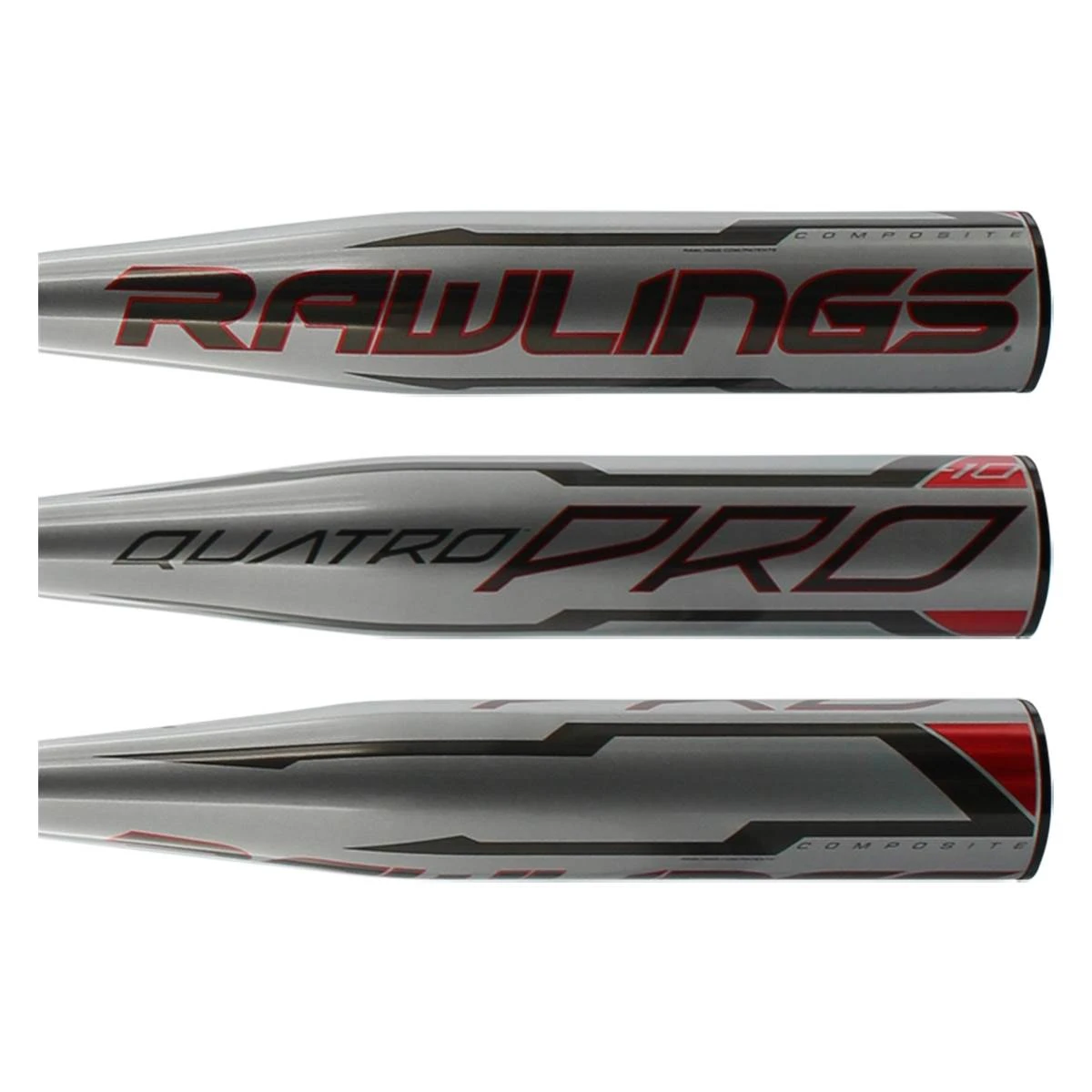 Best Sale π Rawlings Quatro Pro -10 USA Baseball Bat: US1Q10 Black, Grey, Red π 4 Best Sale π Rawlings Quatro Pro -10 USA Baseball Bat: US1Q10 Black, Grey, Red π - Image 2