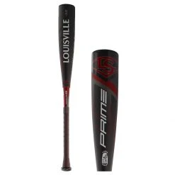 New ⌛ Louisville Slugger Prime -10 USSSA Baseball Bat: WTLSLP9X1020 Black, Red 🔔 -BaseBallBat Sales Store 48e2 07 19 31771 l