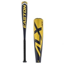 Buy 🥰 2022 Easton Alpha ALX -10 USSSA Junior Big Barrel Baseball Bat: JBB22AL10 Gold, Navy 😍