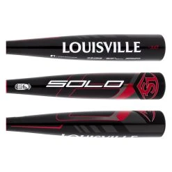 Brand new 😍 Louisville Slugger Solo -10 USSSA Baseball Bat: WTLSLS6X1020 Black, Red ⌛ -BaseBallBat Sales Store 49e3 10 21 louisville slugger solo 10 usssa baseball bat wtlsls6x1020 31775 2 l