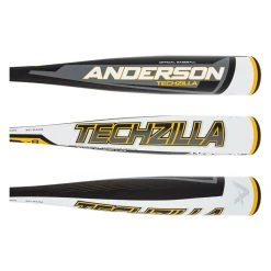 Brand new 😍 2021 Anderson Techzilla -8 USSSA Baseball Bat: YB21ZILLA8 White, Yellow ⌛ -BaseBallBat Sales Store 4e25 12 21 2021 anderson techzilla 8 usssa baseball bat yb21zilla8 33530 2 l