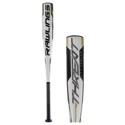 Flash Sale ⭐ Rawlings Threat -12 USSSA Baseball Bat: UTZT12 White ✔️ -BaseBallBat Sales Store 505d 08 19 31932 l