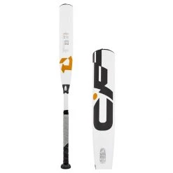Cheap 🥰 2022 DeMarini CF -8 USSSA Baseball Bat: WTDXC8Z22 Black, Gold, White ⌛