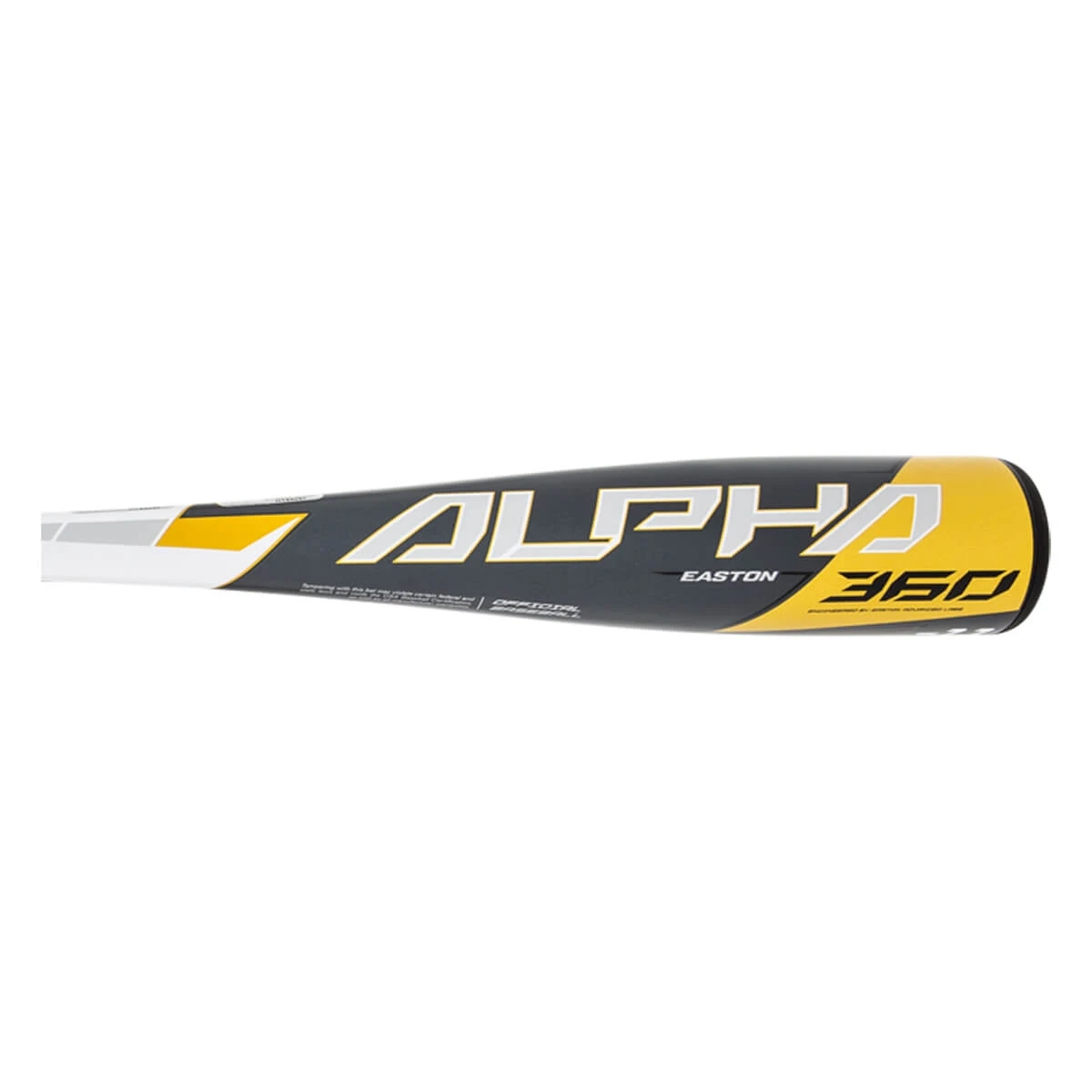 Promo ❤️ Easton Alpha 360 -11 USA Baseball Bat: YBB20AL11 Black, Yellow ❤️ 5 Promo ❤️ Easton Alpha 360 -11 USA Baseball Bat: YBB20AL11 Black, Yellow ❤️ - Image 3