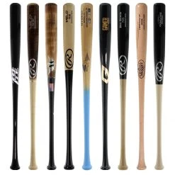 Discount ✨ JustBats Pick Your Pack - Adult Wood 2-Pack - Gold Brown, Black, Grey, Natural, Gold, Blue, Red, Maroon, White, Navy, Green 🧨 -BaseBallBat Sales Store 5446 10 21 33469 9 pack 10 l