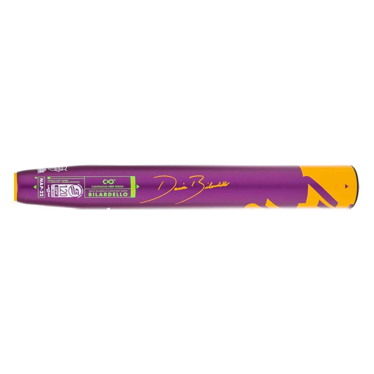 Best Sale βοΈ 2022 DeMarini Nautalai Davis Bilardello 13.5" Endload USSSA 240 Slow Pitch Softball Bat: WTDXNAP22 Orange, Purple π 5 Best Sale βοΈ 2022 DeMarini Nautalai Davis Bilardello 13.5" Endload USSSA 240 Slow Pitch Softball Bat: WTDXNAP22 Orange, Purple π - Image 3