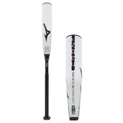 New ✔️ 2022 Mizuno CRBN2 -12 USSSA Baseball Bat: B22-CRBN212 Black, White ⭐