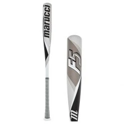 Coupon 👏 Marucci F5 -5 USSSA Baseball Bat: MSBF535 Black, Silver, White 🎁