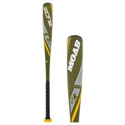 Flash Sale 🛒 Rude American USA Rude American MOAB Speed BBCOR Baseball Bat: BBMOAB3S19 Green, White, Yellow 👏