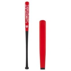 Best deal 🌟 Brett Bros. Thunder Bamboo/Maple Wood ASA Slow Pitch Softball Bat: SST500 Black/Red Red, Black ⌛