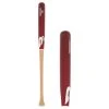 Deals 🧨 B45 Premium Cristian Pache Birch Wood Baseball Bat: MAGIC14 Natural, Red 💯