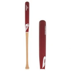 Deals 🧨 B45 Premium Cristian Pache Birch Wood Baseball Bat: MAGIC14 Natural, Red 💯