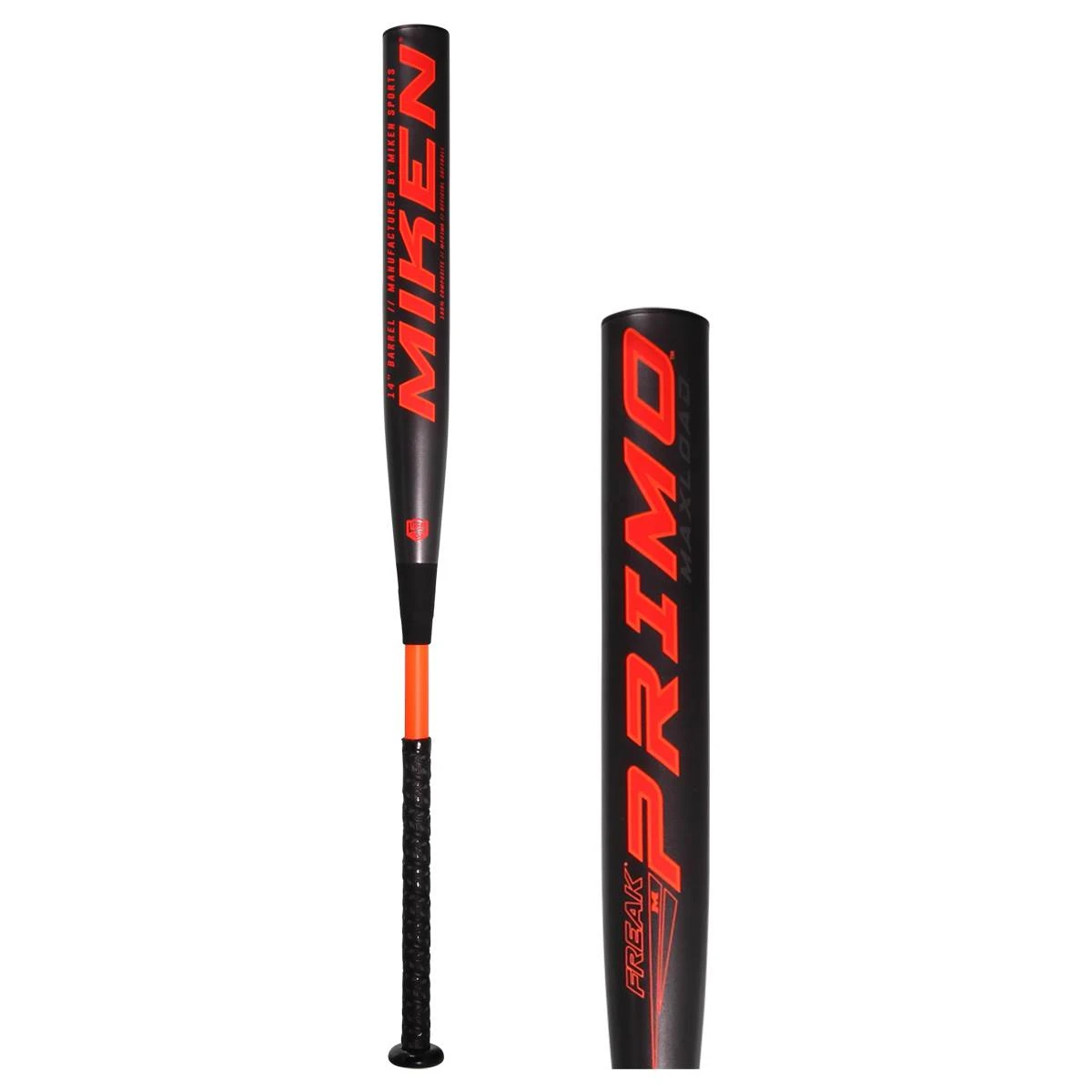 Wholesale π€© Miken Freak Primo 14" Maxload USA Slow Pitch Softball Bat: MP21MA Black, Orange β 3 Wholesale π€© Miken Freak Primo 14" Maxload USA Slow Pitch Softball Bat: MP21MA Black, Orange β