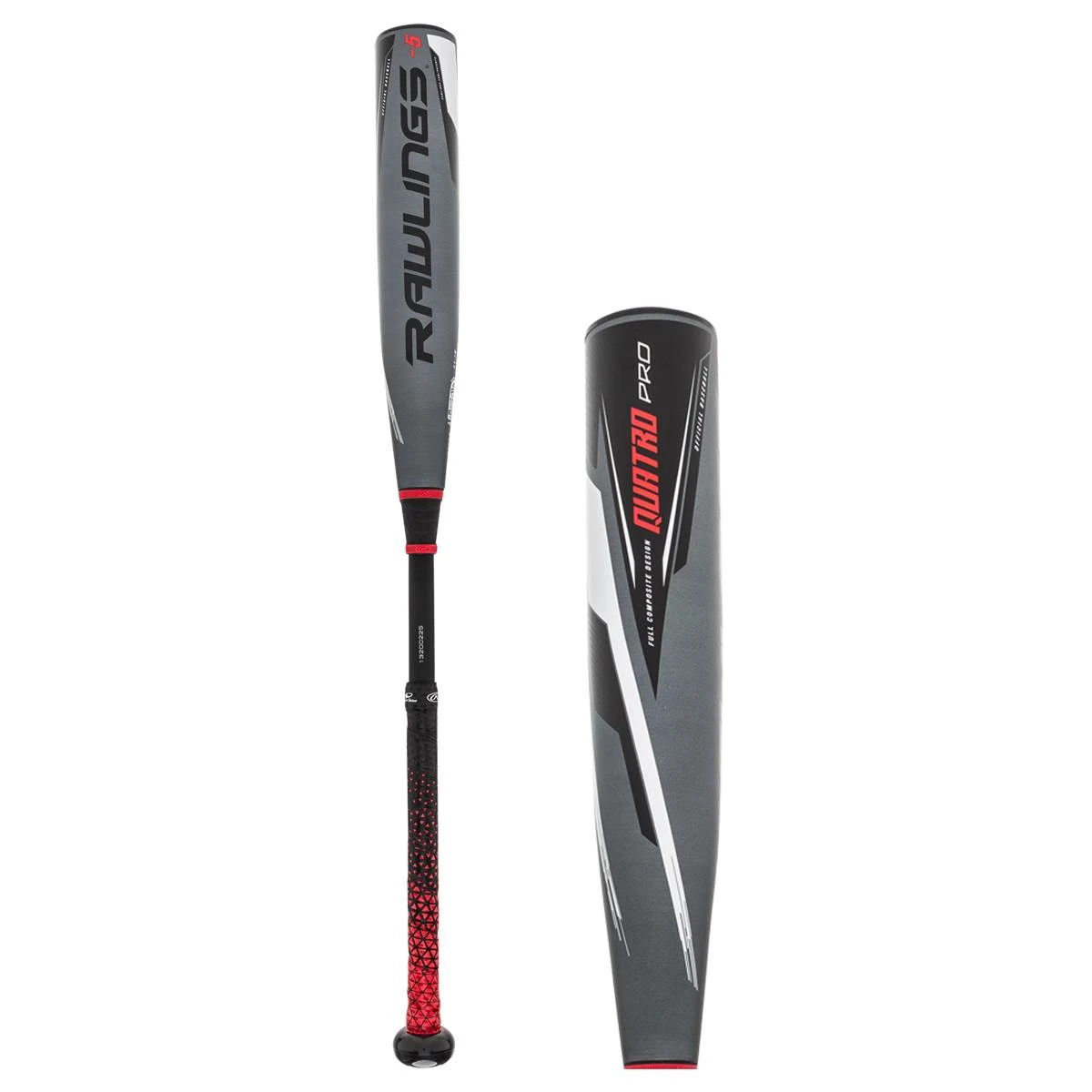 Cheap β 2022 Rawlings Quatro Pro -5 USSSA Baseball Bat: UT2Q5 Black, Grey, Red π 3 Cheap β 2022 Rawlings Quatro Pro -5 USSSA Baseball Bat: UT2Q5 Black, Grey, Red π