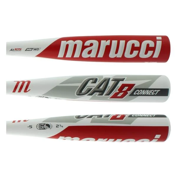 Buy βοΈ Marucci CAT8 Connect -5 USSSA Baseball Bat: MSBCC85 Red, White π 4 Buy βοΈ Marucci CAT8 Connect -5 USSSA Baseball Bat: MSBCC85 Red, White π - Image 2