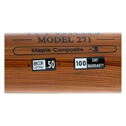 Wholesale ⭐ BamBooBat Bamboo/Maple Composite Wood BBCOR Baseball Bat: HBBG271 Black, Brown 😀 -BaseBallBat Sales Store 7c36 10 21 bamboobat bamboo maple composite wood bbcor baseball bat hbbg271 29776 4 l