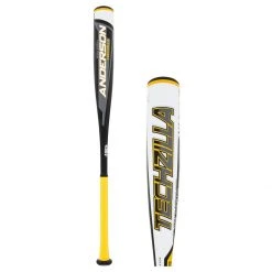 Cheap 🥰 2021 Anderson Techzilla -5 USSSA Baseball Bat: YB21ZILLA5 White, Yellow 🔥