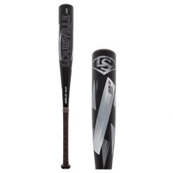 Budget 💯 2022 Louisville Slugger Solo -10 USSSA Junior Big Barrel Baseball Bat: WBL2535010 Black, Grey, Silver 🎁