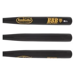 BaseBallBat Sales Store -BaseBallBat Sales Store 80b1 12 21 bamboobat bamboo wood asa slow pitch softball bat hnbb34s natural black 31752 2 l