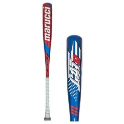 Hot Sale 😍 Marucci CAT9 Pastime -5 USSSA Baseball Bat: MSBC95A Blue, Red, White 🤩