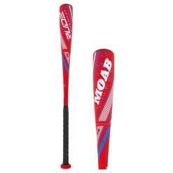 Hot Sale ✔️ Rude American USA 2022 Rude American MOAB Speed -10 USA Baseball Bat: YBMOAB10S Blue, Red, White ❤️