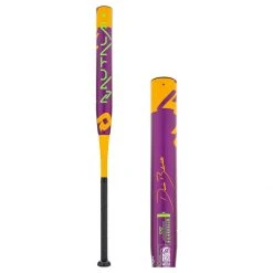 Best Sale ✔️ 2022 DeMarini Nautalai Davis Bilardello 13.5" Endload USSSA 240 Slow Pitch Softball Bat: WTDXNAP22 Orange, Purple 👏