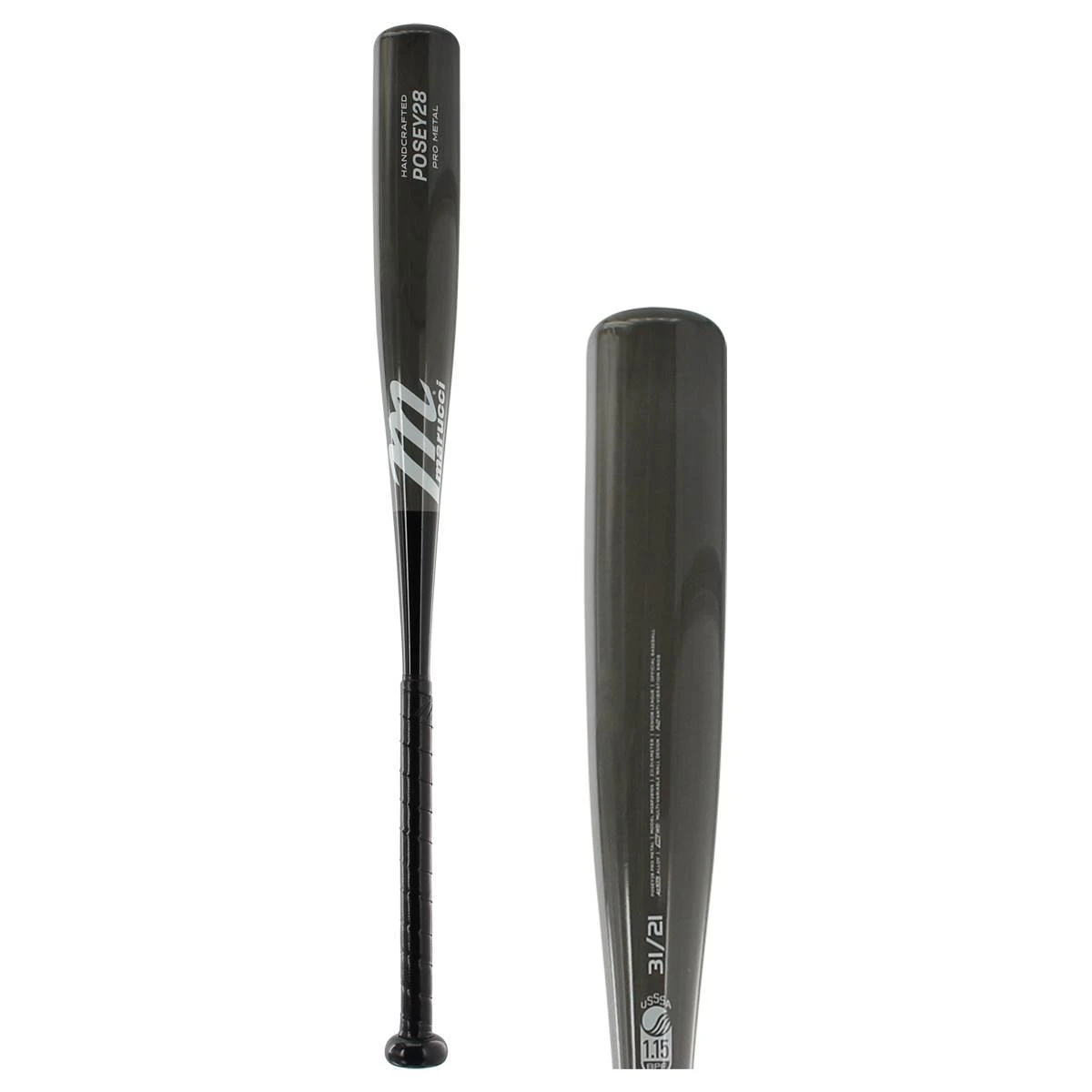 Wholesale π Marucci Posey28 Pro Metal -10 USSSA Baseball Bat: MSBP2810S Black π 10 Wholesale π Marucci Posey28 Pro Metal -10 USSSA Baseball Bat: MSBP2810S Black π - Image 8