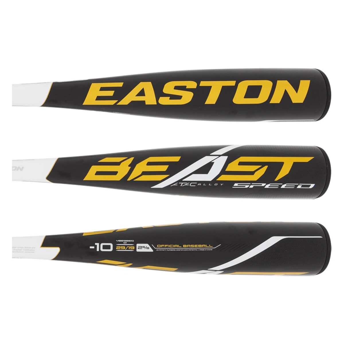 Deals π Easton Beast Speed -10 USA Baseball Bat: YBB19BS10 Black, White, Gold π 4 Deals π Easton Beast Speed -10 USA Baseball Bat: YBB19BS10 Black, White, Gold π - Image 2