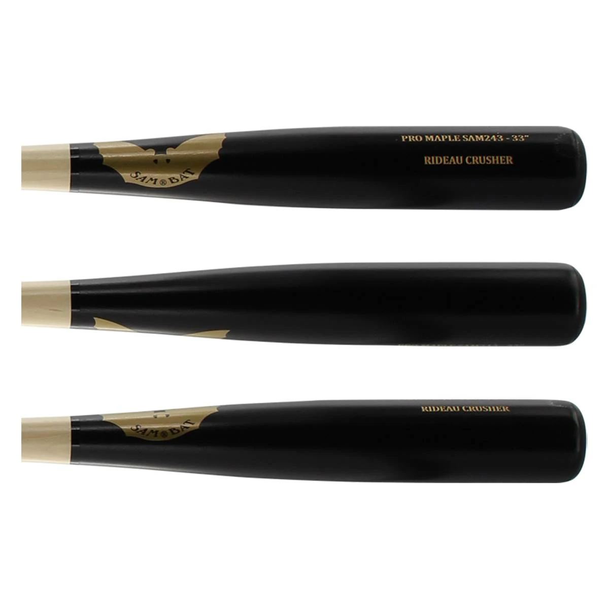Cheapest ✨ Sam Bat Maple Wood Baseball Bat: SAM243 Black, Gold, Natural ✨ 4 Cheapest ✨ Sam Bat Maple Wood Baseball Bat: SAM243 Black, Gold, Natural ✨ - Image 2