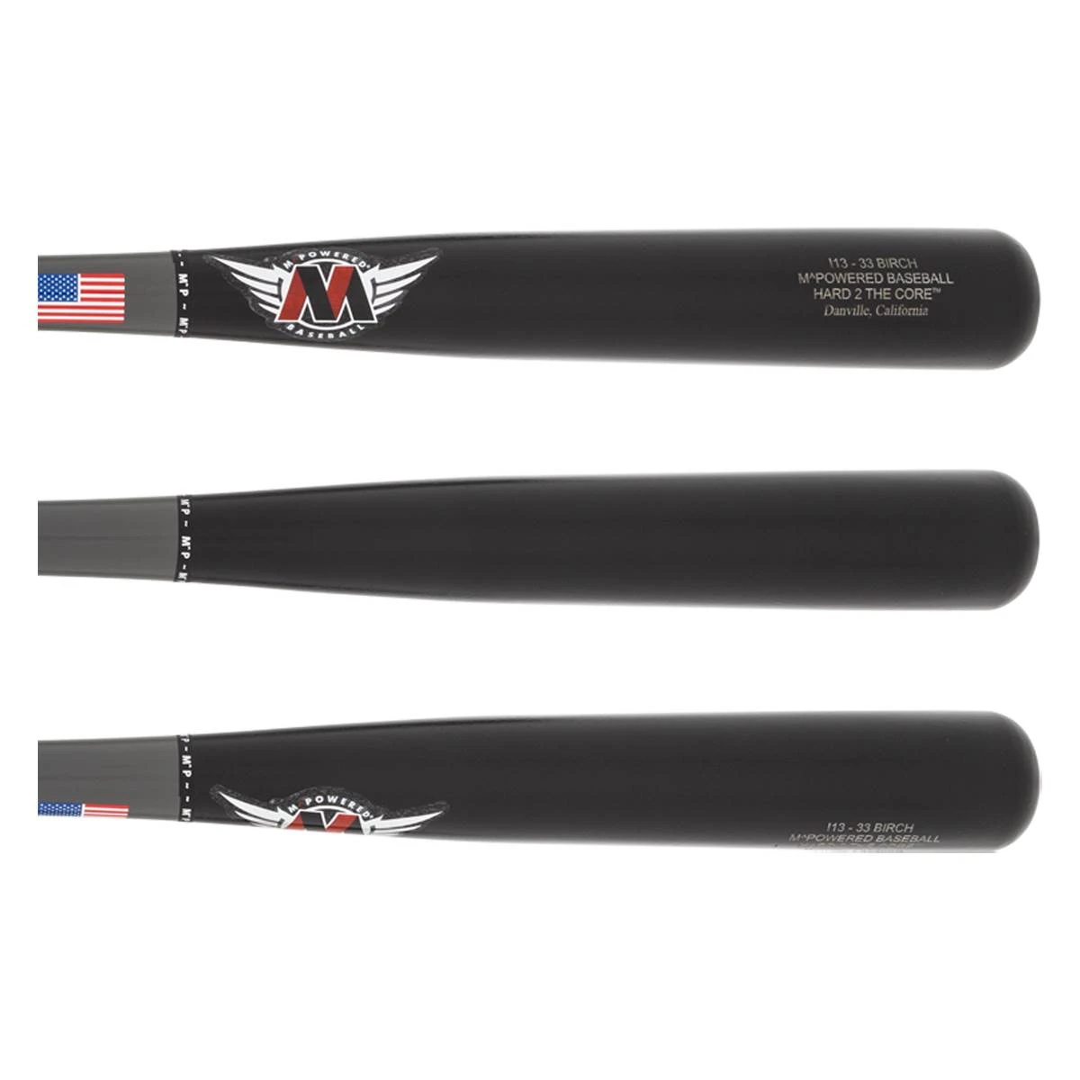 Best deal ✔️ M^Powered H2TC™ Pro Birch Wood Baseball Bat: H2TCI13B Black, Grey 🥰 4 Best deal ✔️ M^Powered H2TC™ Pro Birch Wood Baseball Bat: H2TCI13B Black, Grey 🥰 - Image 2