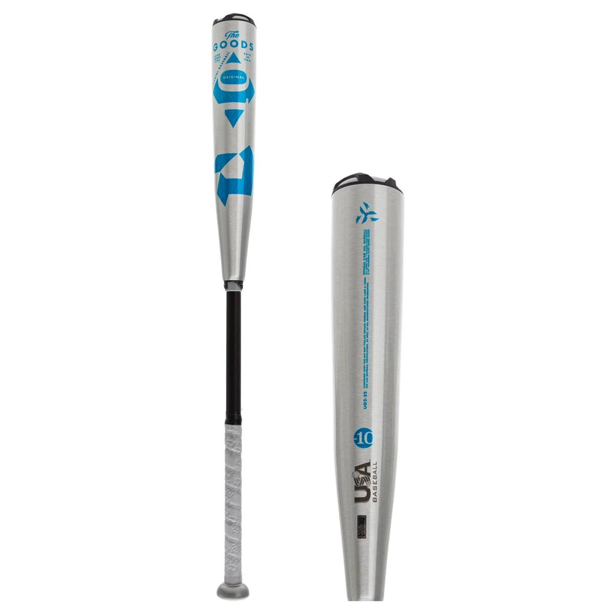 Best deal ✔️ 2022 DeMarini The Goods -10 USA Baseball Bat: WTDXUG222 Blue, Silver ❤️ 3 Best deal ✔️ 2022 DeMarini The Goods -10 USA Baseball Bat: WTDXUG222 Blue, Silver ❤️