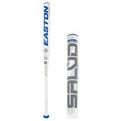 Hot Sale 💯 2022 Easton Ghost Salvo Double Barrel 13.5" Loaded USA Slow Pitch Softball Bat: SP21GHSAL Blue, Grey, White ✔️ -BaseBallBat Sales Store a598 12 21 2022 easton ghost salvo double barrel usa slow pitch softball bat 35459 008 l